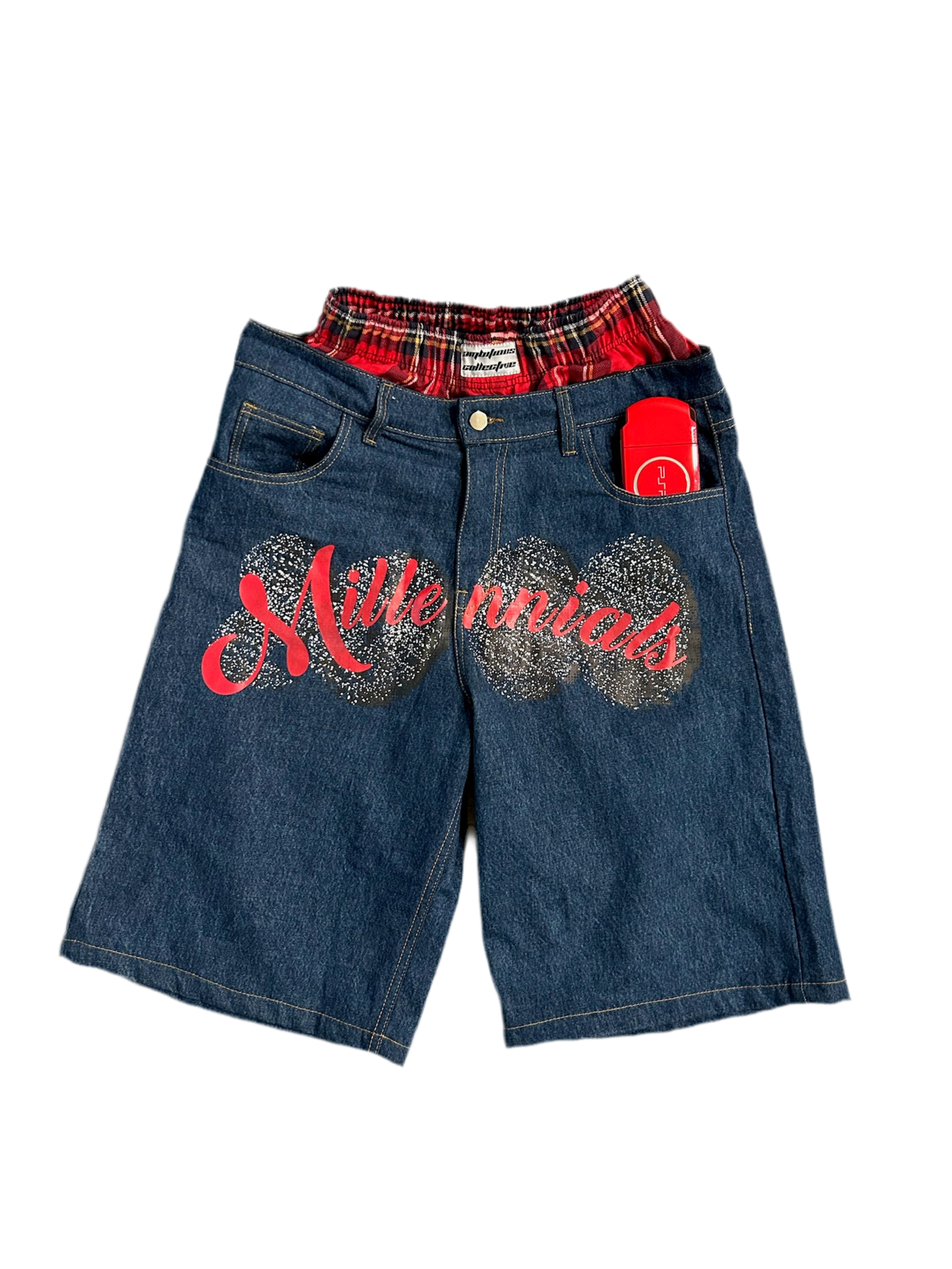 Oversized Denim Jorts