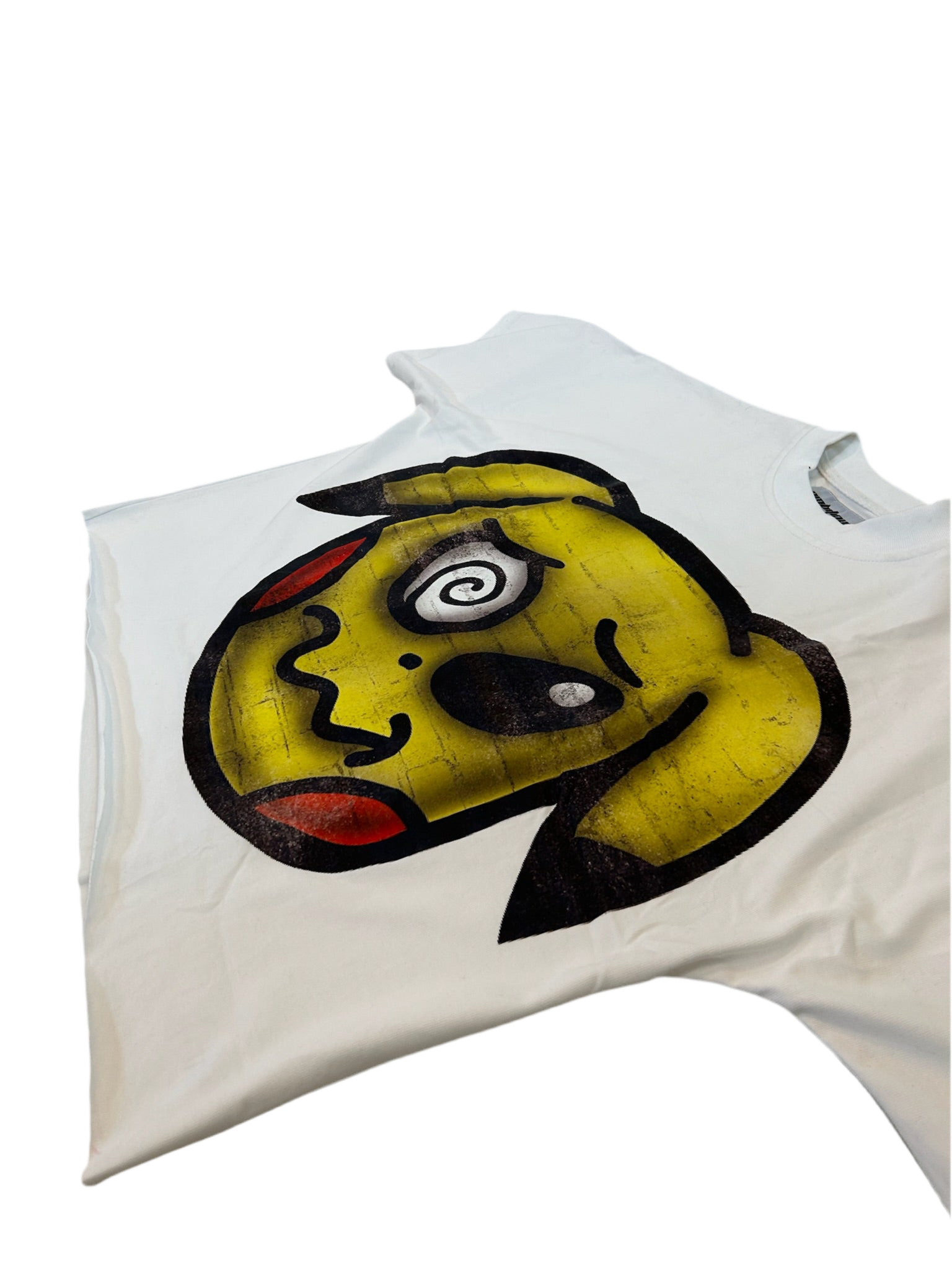 Cropped Oversized Pikachu Tees