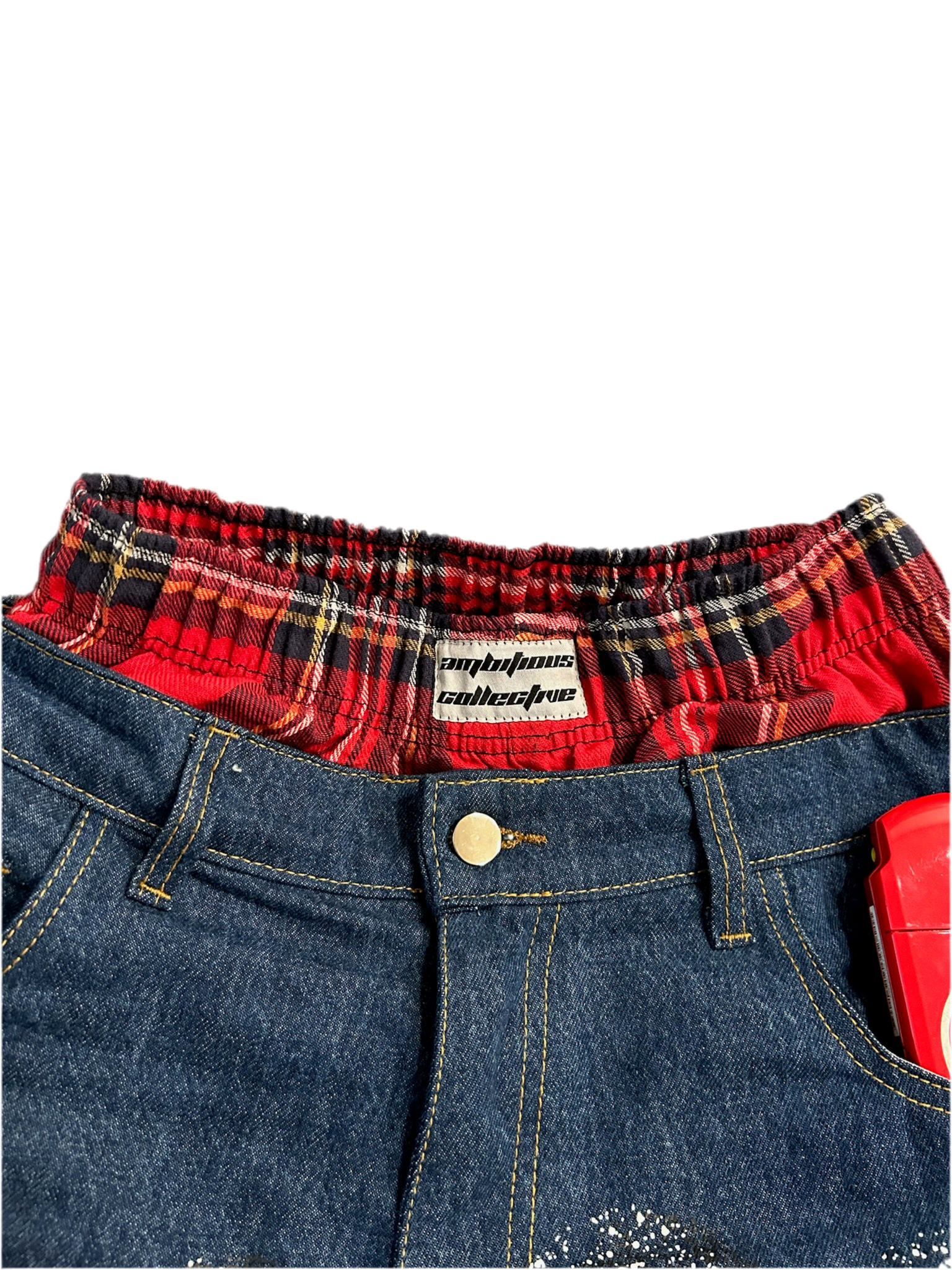 Oversized Denim Jorts