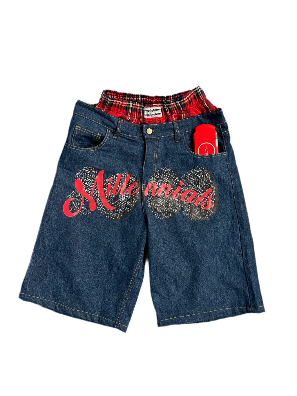 Oversized Denim Jorts