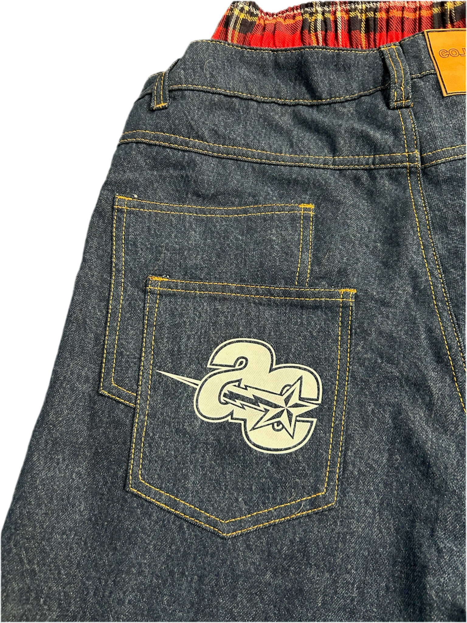 Oversized Denim Jorts